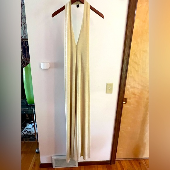 Open back floor length dress - Picture 1 of 4